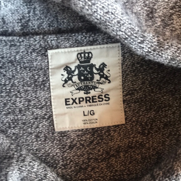 NWOT Men’s Large 100 Cotton Express Sweater 🌟 - Picture 2 of 5